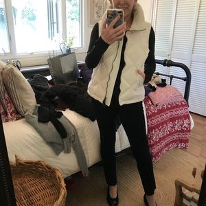 Burberry Winter white puffer vest